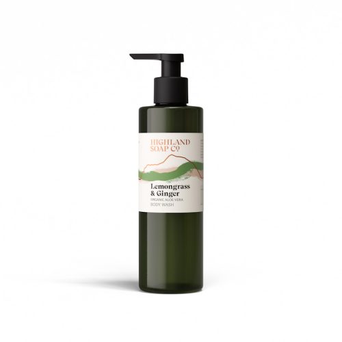 highland soap company lemongrass ginger bdy wash jail dornoch