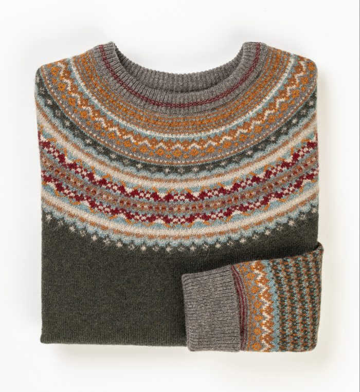 eribe knitwear alpine jumper bracken jail dornoch
