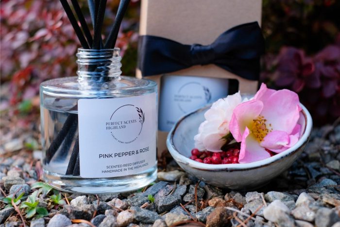 pink pepper and rose reed diffuser jail dornoch