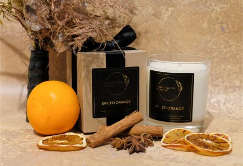 spiced orange festive collection candle perfect scents hihgland jail dornoch