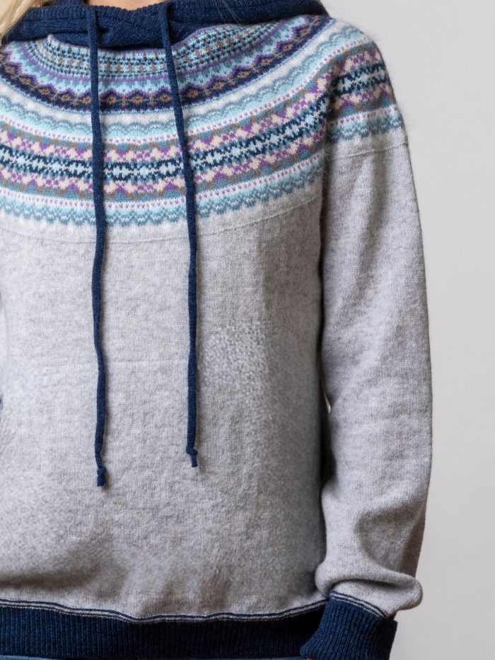 eribe knitwear arctic hoodie jail dornoch