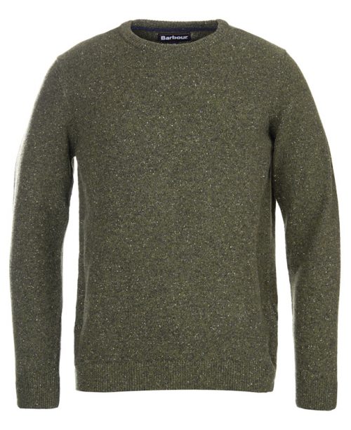 BARBOUR TISBURY CREW NECK JUMPER BARBOUR JAIL DORNOCH