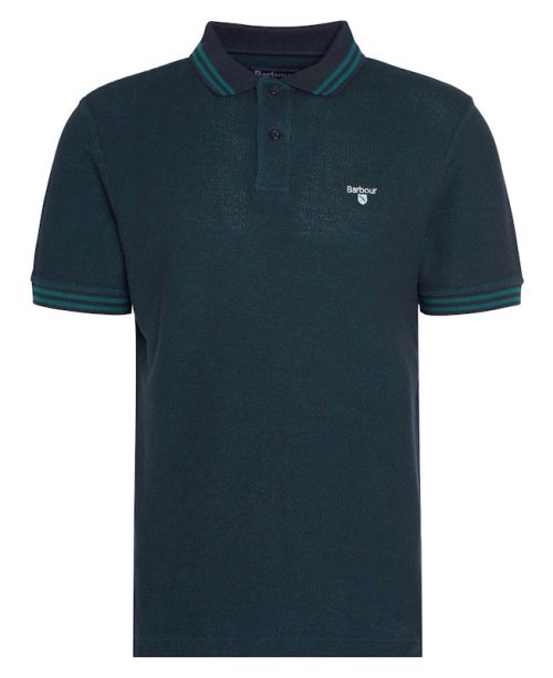 MENS BARBOUR HAVERTON POLO TOP JAIL DORNOCH