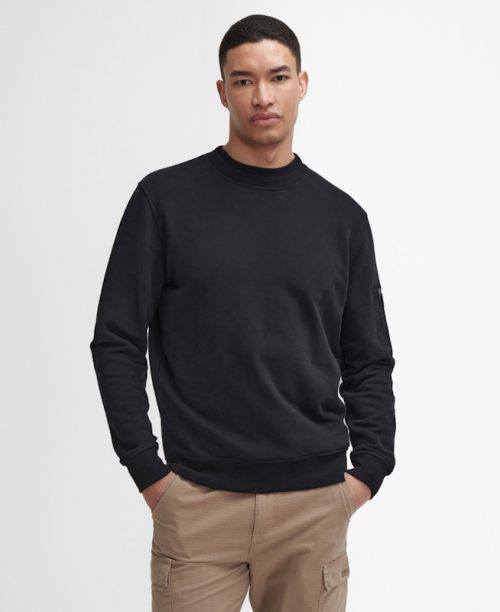 BARBOUR INTERNATIONAL GRIP CREW NECK SWEATSHIRT JAIL DORNOCH