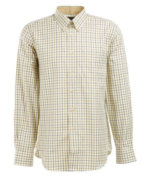 MENS BARBOUR SPORTING TATTERSAL SHIRT JAIL DORNOCH