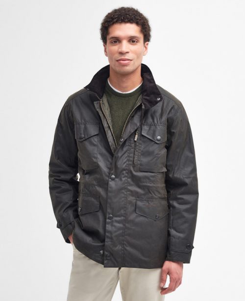 MENS BARBOUR WAX JACKET JAIL DORNOCH