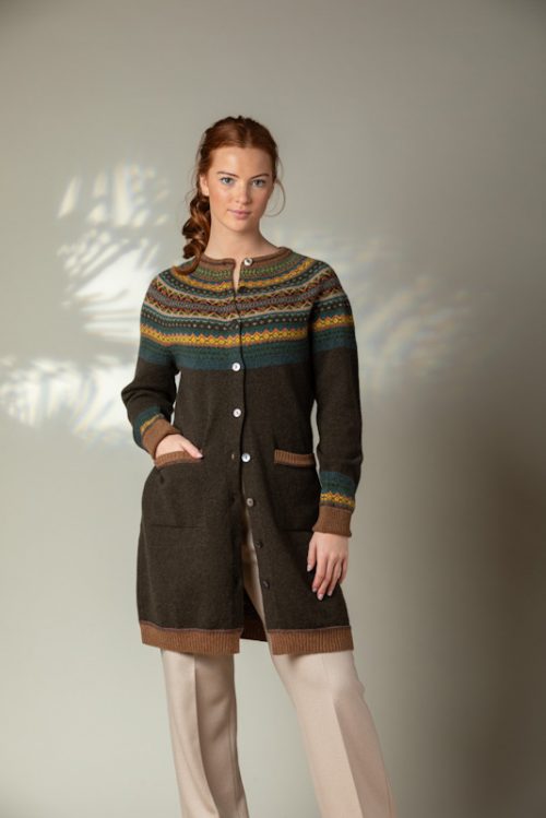 eribe knitwear alpine coat highland jail dornoch