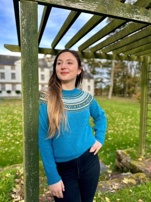 ladies harley knitwear ladies pennan bay jumper jail dornoch