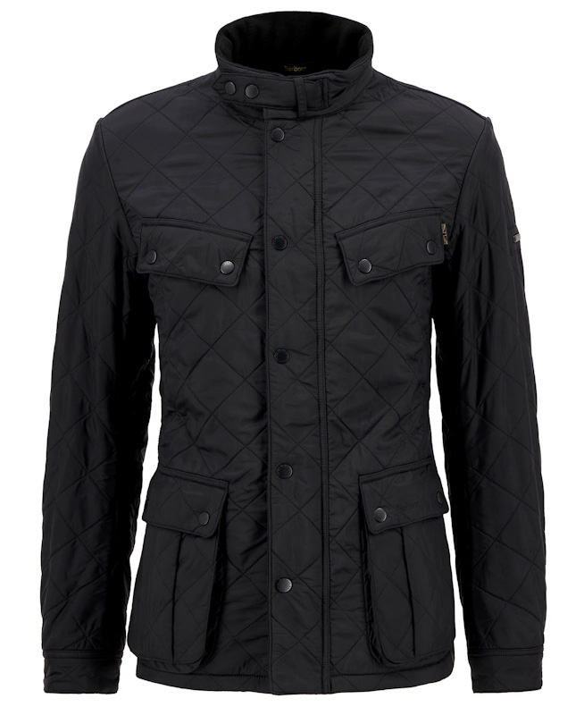 mens barbour international ariel polarquilt jail dornoch