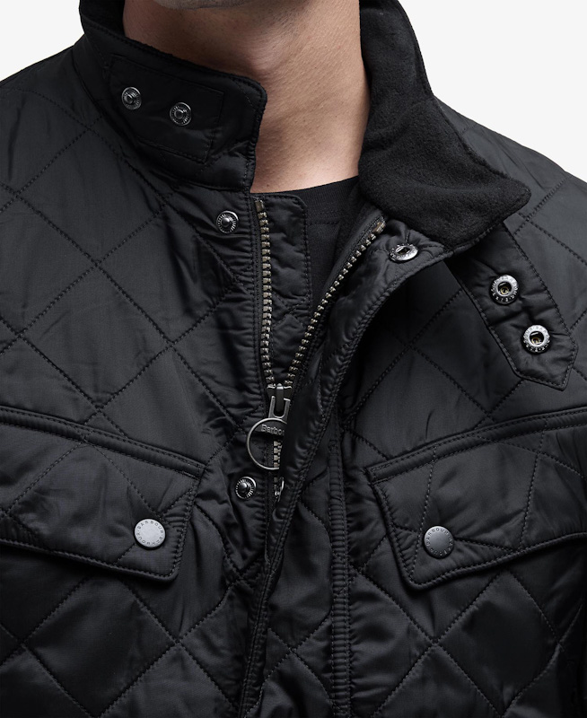Barbour International - Ariel Polarquilt Jacket - Black - Image 4