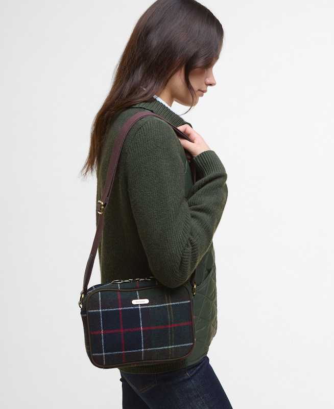 ladies culross crossover bag tartan jail dornoch