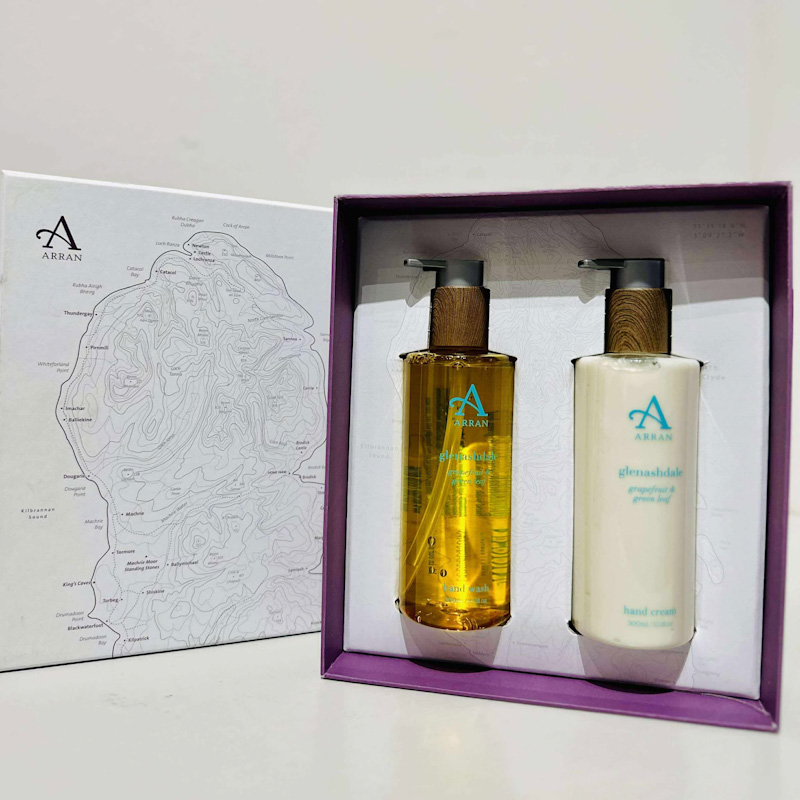 glenashdale gift set handcare gift set jail dornoch