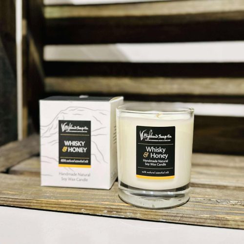 the highland soap company whisky candle