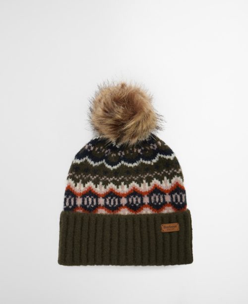 BARBOUR LADIES HELEN BEANIE JAIL DORNOCH