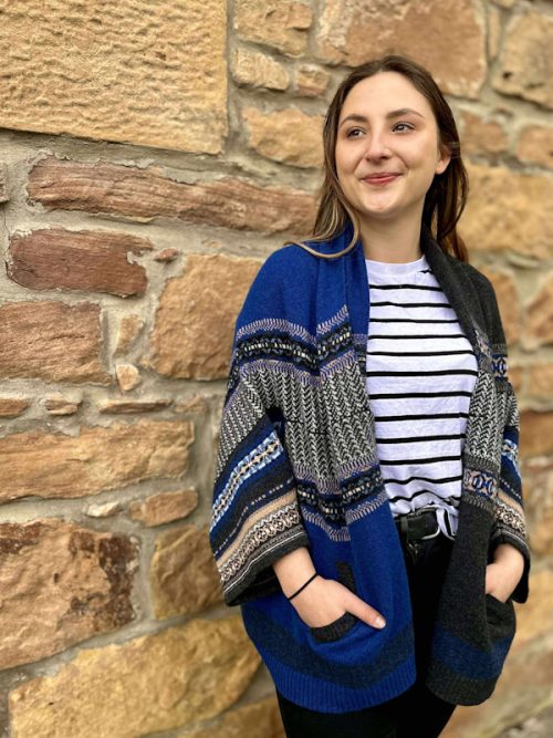 ERIBE MONTROSE BLANKET COAT HERMES JAIL DORNOCH