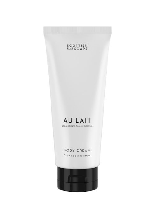 AU LAIT BODY CREAM SCOTTISH FINE SOAPS JAIL DORNOCH