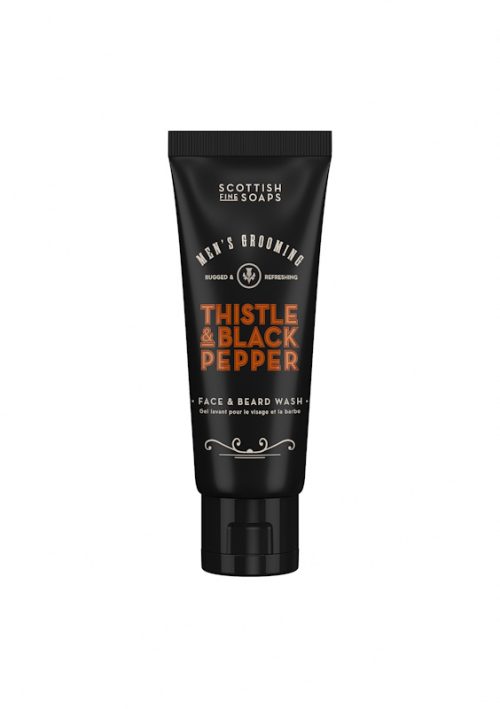 Scottish fine soaps mens face and beard wash 75ml jail dornoch
